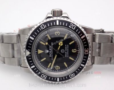 Rolex Submariner Stainless Steel Black Watch Rolex Vintage Replica 1