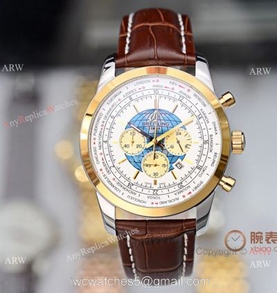Buy Replica Breitling Transocean Unitime B05 Watches Two Tone 1