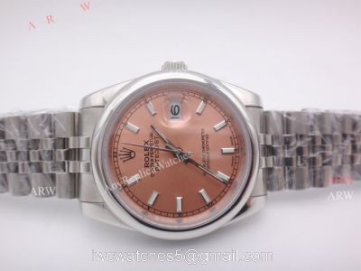 High Quality Replica Rolex Datejust Champagne Dial Jubilee Bracelet Watch 36mm 1