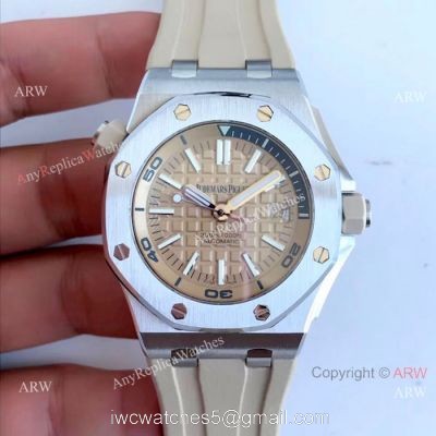 Copy Audemars Piguet Copy Royal Oak Offshore Diver GRAY Watch 2019 New Style 1