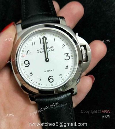 Luminor Panerai 8 Days White Dial Replica Watch PAM561 1