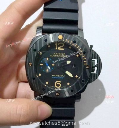 Buy Copy Panerai Luminor Submersible Carbon Case Watch PAM00616 1
