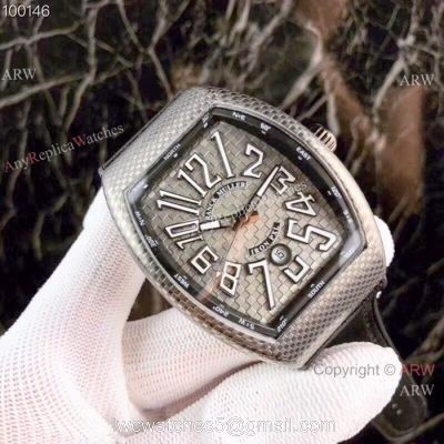 Swiss Quality Copy Franck Muller V45 SC DT Watch Stainless Steel Gray Dial 1