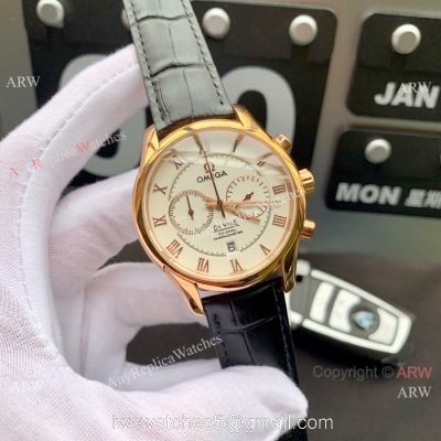 Omega De Ville Automatic Rose Gold Watches Buy Replica 1