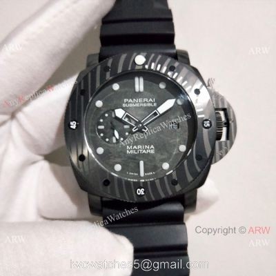 2019 Replica Panerai PAM 979 Submersible Marina Militare Carbotech Watch 1