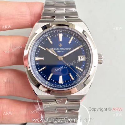 Vacheron Constantin Geneve Fake Watch Overseas &8216;Simple Date Blue Dial 1