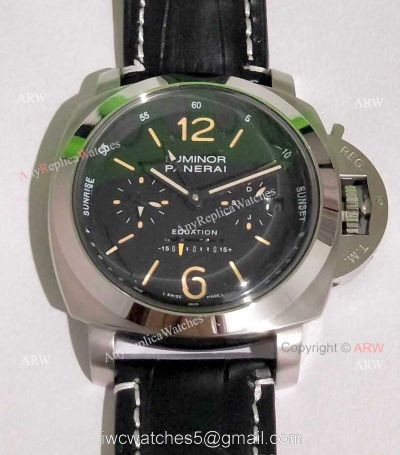 Copy AM365 Panerai Luminor Equation SS Orange Number Watch 1
