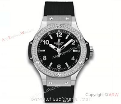 New Replica Hublot Big Bang Watch SS Diamond Bezel For Sale 1