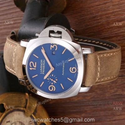 AAA Quality Luminor Panerai SS Blue Dial Watch PAM653 1