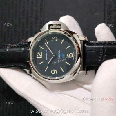 Low Price Panerai Luminor SS Black Dial Knock Off Watches from China 1