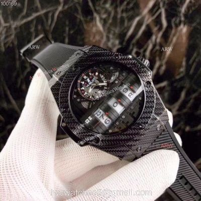 New Baselworld Hublot Big Bang MP-11 All Black Watch Swiss Replica 1