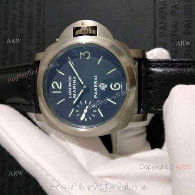 Luminor Marina Panerai Men Copy Watches Titanium Case PAM005 1