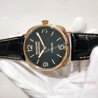 Copy Panerai Radiomir Firenze Rose Gold 47MM Watch PAM604 1