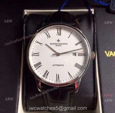 High Quality Vacheron Constantin Geneve Automatic Watch White Dial 1