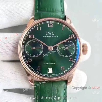 Fake IWC Portugieser Automatic 7 days Rose Gold 44.2MM Watch for sale 1