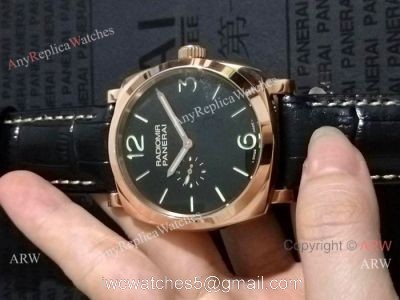 Copy Panerai Radiomir Rose Gold 44mm Watch Best Quality 1