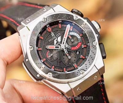 Swiss Copy Hublot V6 F1 King Power Stainless Steel Watch Newest 2019 Hublot F1 Replica King Power 1