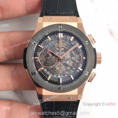 Swiss Grade 7750 Replica Hublot Big Bang Rose Gold 44mm Watch 1