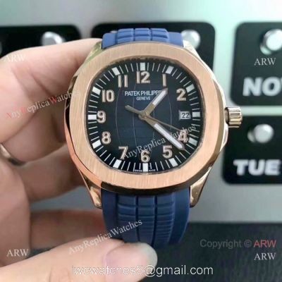 Replica Patek Philippe Aquanaut Rose Gold Watches AAA Quality 1