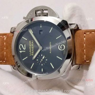 2019 New Panerai PAM 904 Luminor Due Watch Gray Rhodium Dial 1
