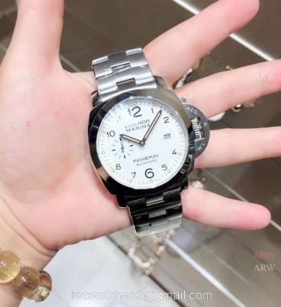 Stainless Steel Panerai Luminor Marina Replica Watch PAM01499 1