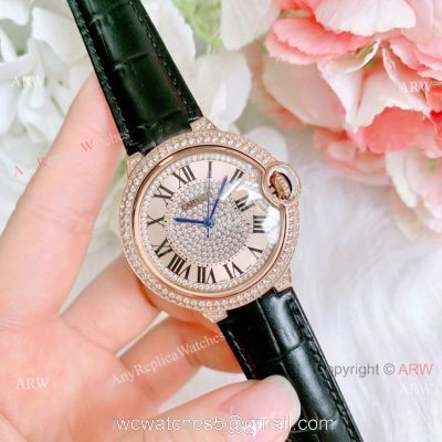 Best Replica Cartier Ballon Bleu De Quartz Watches Low Price 1