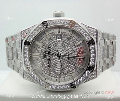 2019 Replica Audemars Piguet Ice Royal Oak Automatic Watch 41mm 1