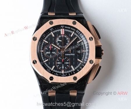 JF AUDEMARS PIGUET 26400 CAL.3126 44MM ROSE GOLD CASE WATCH 1