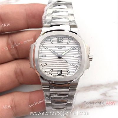 Swiss Replica Patek Philippe Nautilus 7118 Watch Stainless Steel White Dial 42mm 1