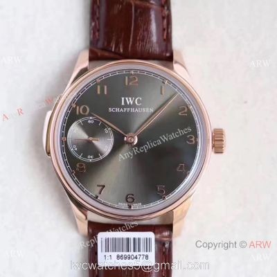 IWC Portuguese IW95290 Minute Repeater Fake Watch Rose Gold 43mm 1