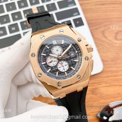 Copy Audemars Piguet Royal Oak Offshore 26400 Watches Rose Gold 1