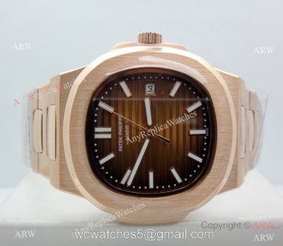 Best Replica Patek Philippe Nautilus Rose Gold Watch 40mm 1
