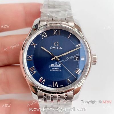 VSF Replica Omega De Ville Co-Axial 8500 Stainless Steel Watch 41mm 1
