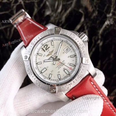 Breitling Colt White Dial Stainless Steel Men Watches New Copy 1