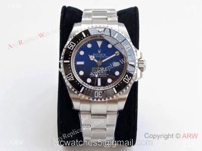 Best 1:1 Replica VR &8216;MAX Version Rolex Deepsea D-Blue Dial Watch 44mm 1