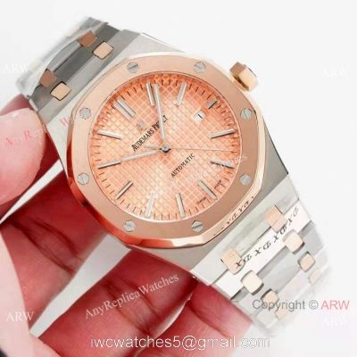 Audemars Piguet Royal Oak Selfwinding 2-Tone Rose Gold Watches Copy 1