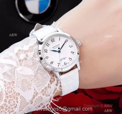 Swiss Grade 1 Fake Montblanc Boheme Date Automatic Watch Lady Size 1