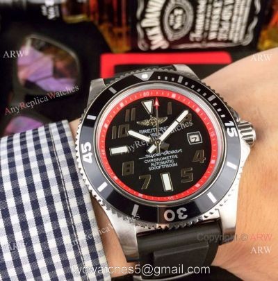 Copy Breitling Superocean Chronometre Abyss Watches Red Inner 1