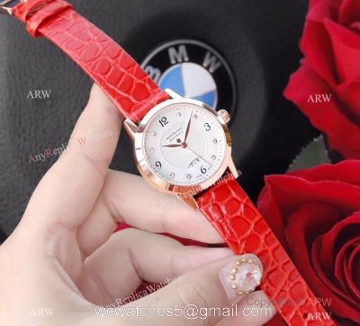 Mont Blanc Knock Off Boheme Date Rose Gold White Watch Ladies size 1