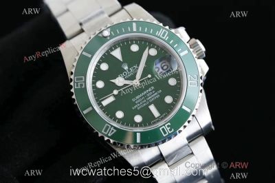 OR Factory V2 Submariner Rolex Hulk Replica Watch with ETA2836 Movement 1