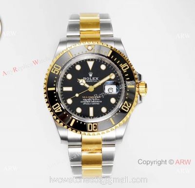 1:1 Replica Rolex Sea-Dweller 43mm Real 18K Two Tone watch VR Factory Watch 1