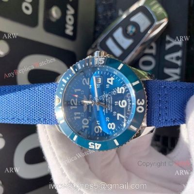 High Quality Breitling Superocean II Blue Dial Watches 42mm 1