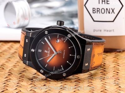 Hublot Classic Fusion Black Steel Watches Buy Replica 1