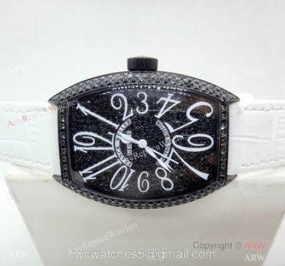 Franck Muller Platinum Rotor Black Diamond Men Watch Knock off Watches China 1