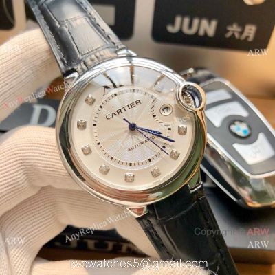 Clone Cartier Ballon Bleu Asia 8215 Men Watch Swiss Quality 1