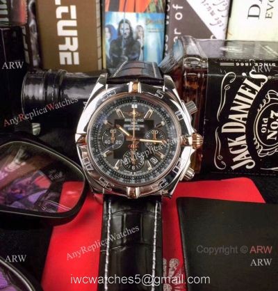 Replica Breitling Chronomat 01 Two Tone Rose Gold Watch 1