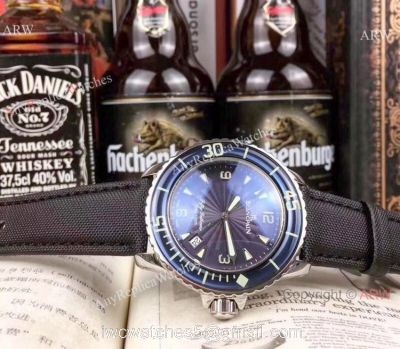 Copy Blancpain Fifty Fathoms Quartz Watch Blue Dial Blue Bezel 1