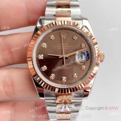 Rolex Datejust II 126331 Two Tone Rose Gold ETA2824 Watch AR Watch Factory 1
