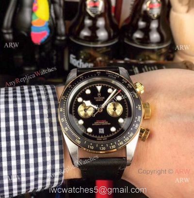 Tudor Heritage Black Bay 2-Tone Black Bezel Automatic Watch Best Replica 1