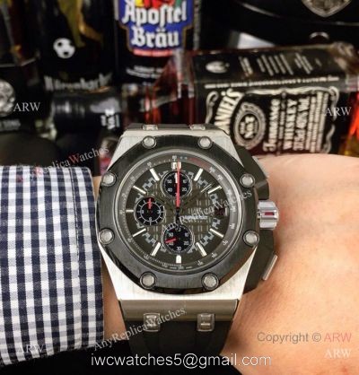 Copy AP Royal Oak offshore Michael Schumacher SS Chronograph Watches 1